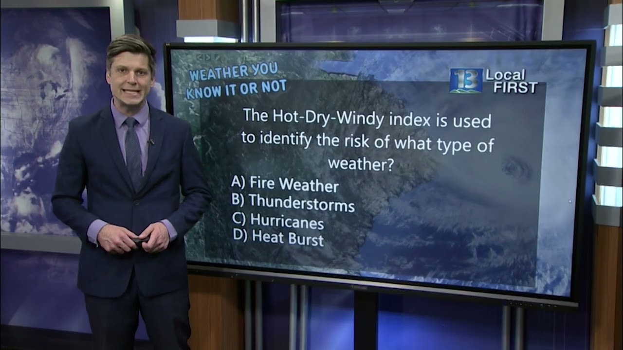 ‘Weather You Know It or Not’ Weather Trivia – Blue Ridge 13